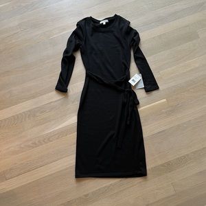 Bailey Blue for Nordstrom, long sleeve black dress.